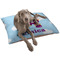 Girl Flying on a Dragon Dog Bed - Large LIFESTYLE
