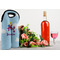 Girl Flying on a Dragon Double Wine Tote - LIFESTYLE (new)
