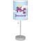 Girl Flying on a Dragon Drum Lampshade with base included