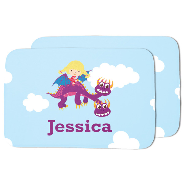Girl Flying on a Dragon Drying Dish Mat - MAIN
