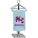 Girl Flying on a Dragon Finger Tip Towel - Full Print (Personalized)