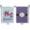 Girl Flying on a Dragon Garden Flag - Double Sided Front and Back