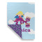 Girl Flying on a Dragon Garden Flags - Large - Double Sided - FRONT FOLDED