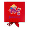 Girl Flying on a Dragon Gift Boxes with Magnetic Lid - Red - Approval