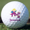 Girl Flying on a Dragon Golf Ball - Branded - Front