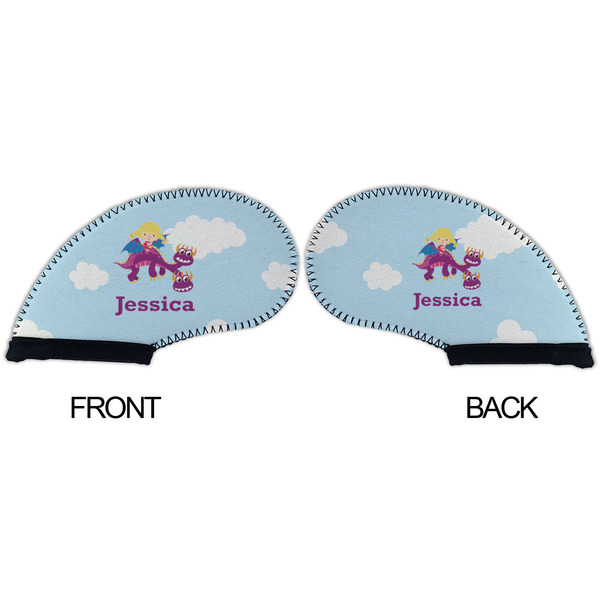 Girl Flying on a Dragon Golf Club Covers - APPROVAL