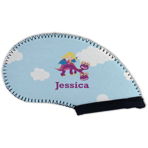 Girl Flying on a Dragon Golf Club Covers - BACK