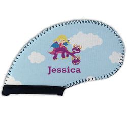 Girl Flying on a Dragon Golf Club Iron Cover - Single (Personalized)