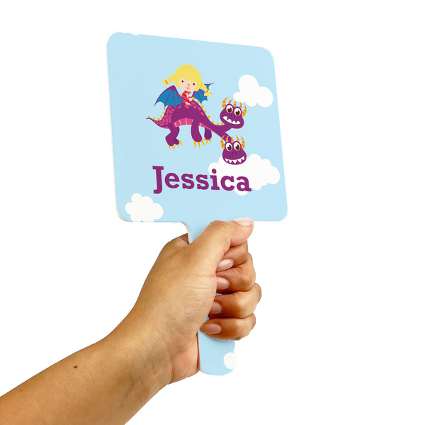 Girl Flying on a Dragon Hand Mirrors - Alt View