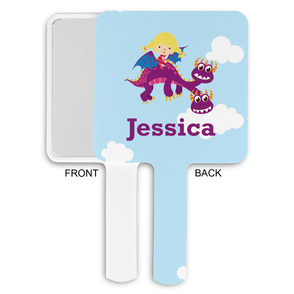 Girl Flying on a Dragon Hand Mirrors - Approval