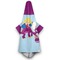 Girl Flying on a Dragon Hooded Towel - Hanging