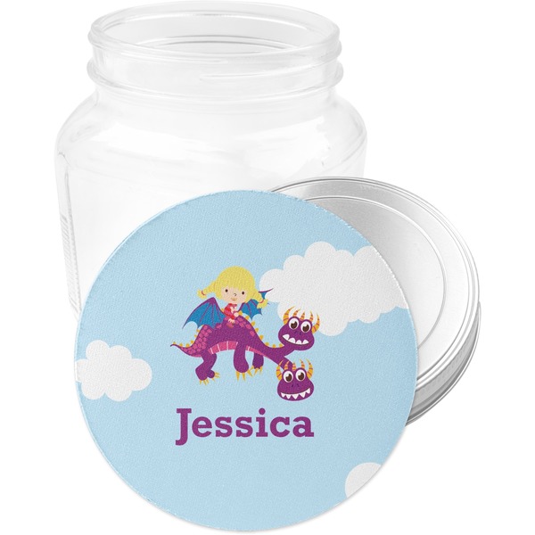 Girl Flying on a Dragon Jar Opener - Main