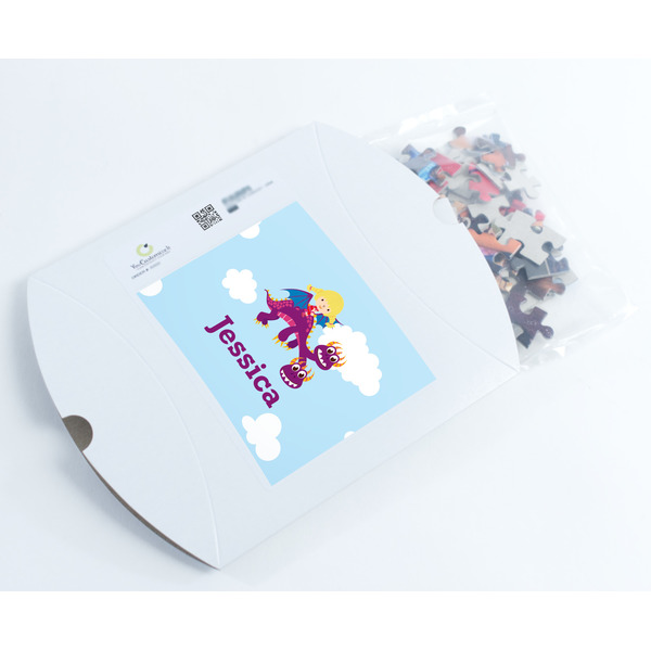 Girl Flying on a Dragon Jigsaw Puzzle 110 Piece - Box
