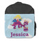 Girl Flying on a Dragon Kids Backpack - Front