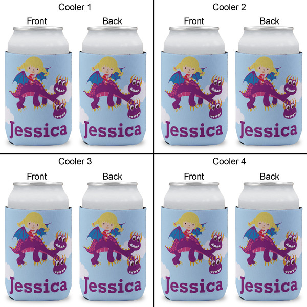 Girl Flying on a Dragon Can Sleeve (Approval)