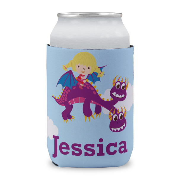 Girl Flying on a Dragon Can Sleeve