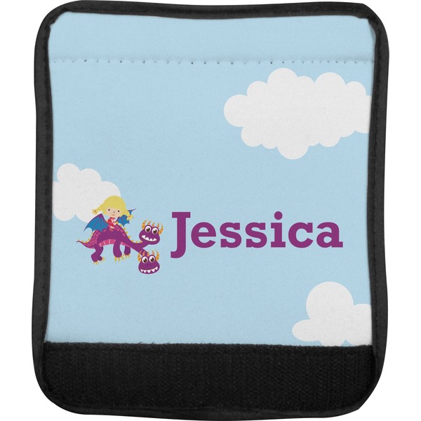 Girl Flying on a Dragon Luggage Handle Wrap (Approval)
