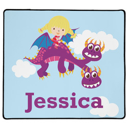 Girl Flying on a Dragon XL Gaming Mouse Pad - 18" x 16" (Personalized)