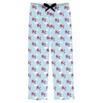 Girl Flying on a Dragon Mens Pajama Pants