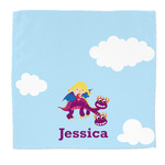 Girl Flying on a Dragon Microfiber Dish Rag (Personalized)