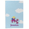 Girl Flying on a Dragon Microfiber Dish Towel - APPROVAL