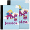 Girl Flying on a Dragon Notebook Padfolio - MAIN