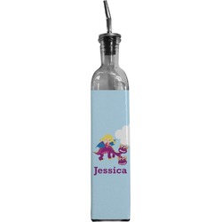 Girl Flying on a Dragon Oil Dispenser Bottle (Personalized)