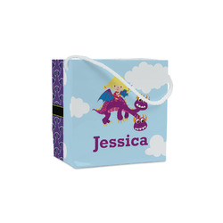 Girl Flying on a Dragon Party Favor Gift Bags (Personalized)