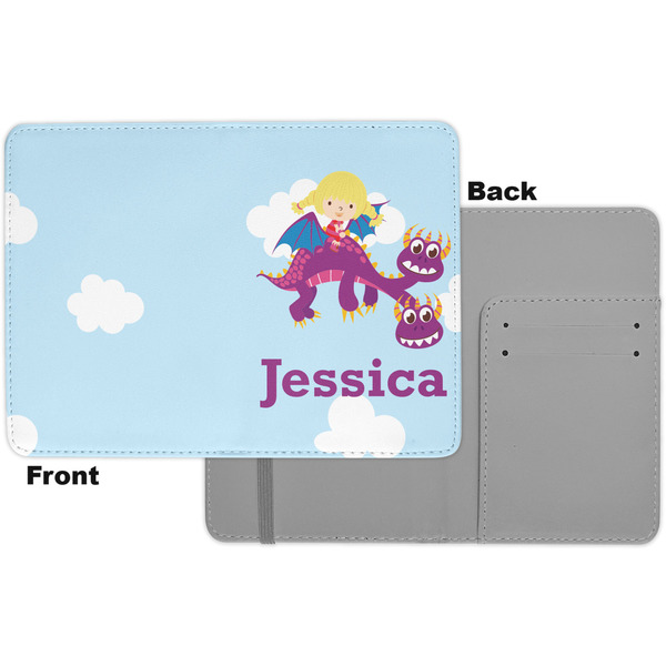 Girl Flying on a Dragon Passport Holder - Apvl