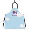 Girl Flying on a Dragon Apron Without Pockets w/ Name or Text