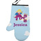 Girl Flying on a Dragon Personalized Oven Mitt - Left