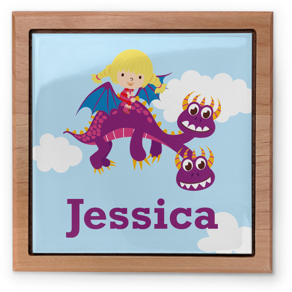 Girl Flying on a Dragon Pet Urn - Apvl