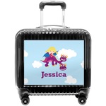 Girl Flying on a Dragon Pilot / Flight Suitcase (Personalized)