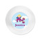 Girl Flying on a Dragon Plastic Party Appetizer & Dessert Plates - Approval