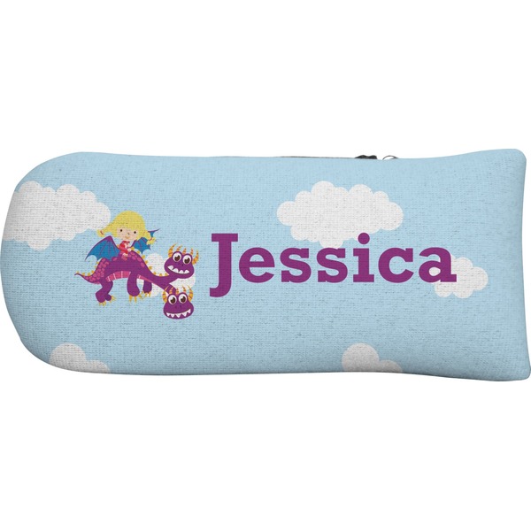 Girl Flying on a Dragon Putter Cover (Front)