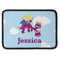 Girl Flying on a Dragon Rectangle Patch
