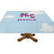 Girl Flying on a Dragon Rectangular Tablecloths (Personalized)