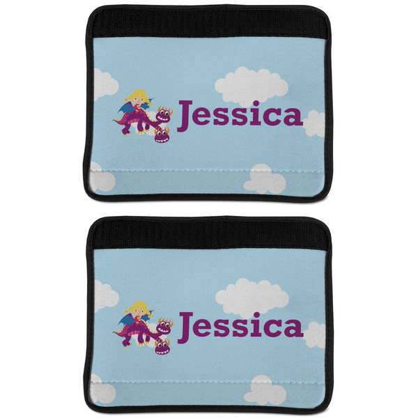 Girl Flying on a Dragon Seat Belt Cover (APPROVAL Update)