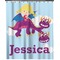 Girl Flying on a Dragon Shower Curtain 70x90