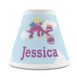 Girl Flying on a Dragon Chandelier Lamp Shade (Personalized)