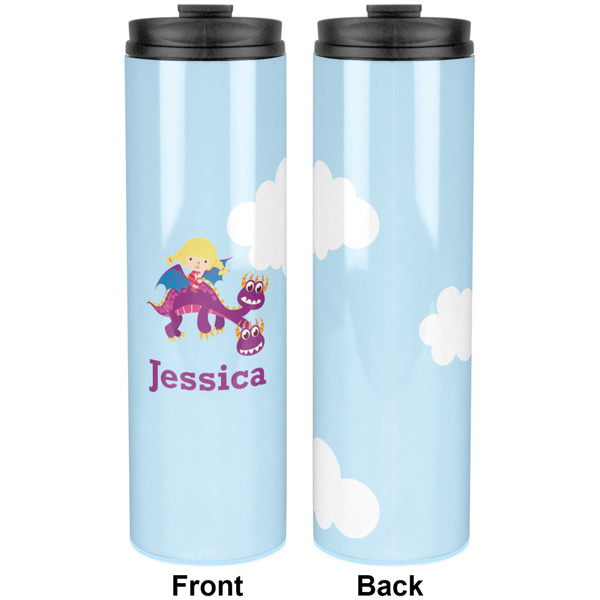 Girl Flying on a Dragon Stainless Steel Tumbler 20 Oz - Approval
