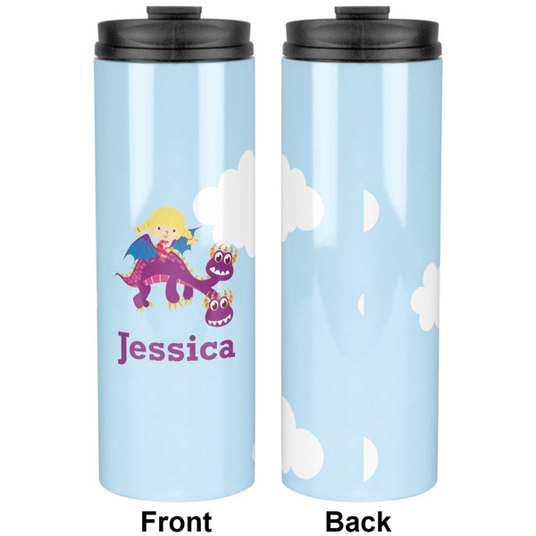 Girl Flying on a Dragon Stainless Steel Tumbler - Apvl