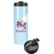 Girl Flying on a Dragon Stainless Steel Skinny Tumbler (Personalized)