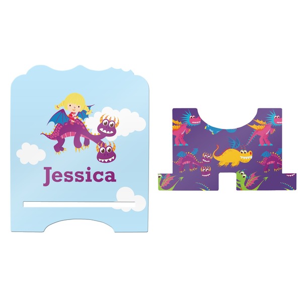 Girl Flying on a Dragon Stylized Tablet Stand - Apvl
