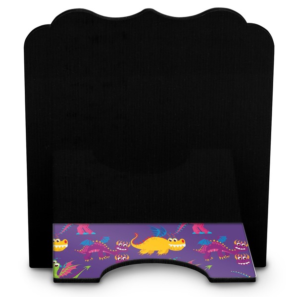 Girl Flying on a Dragon Stylized Tablet Stand - Back