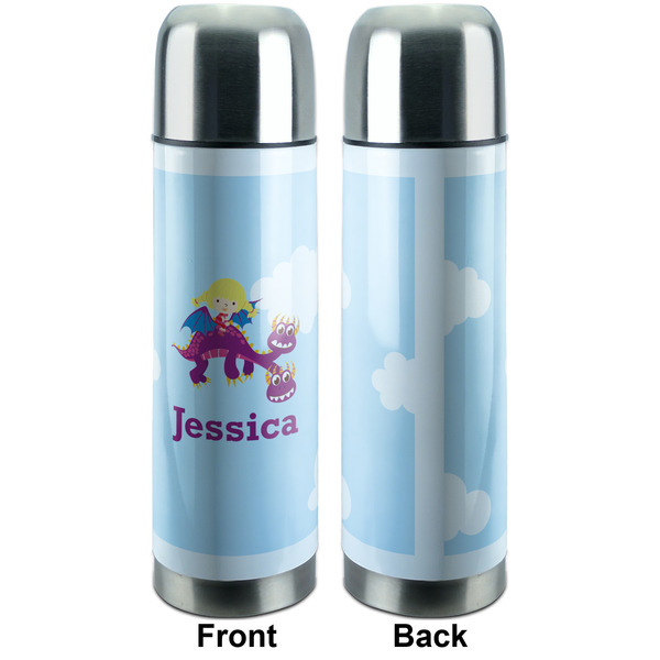 Girl Flying on a Dragon Thermos - Apvl