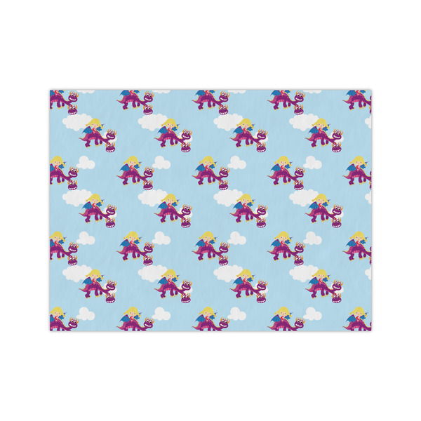 Custom Girl Flying on a Dragon Tissue Paper Sheets - Medium - Heavyweight