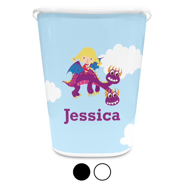 Girl Flying on a Dragon Trash Can Aggregate