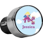 Girl Flying on a Dragon USB Car Charger (Personalized)