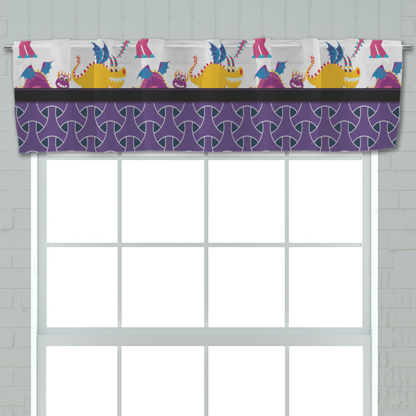 Girl Flying on a Dragon Valance - Closeup on window